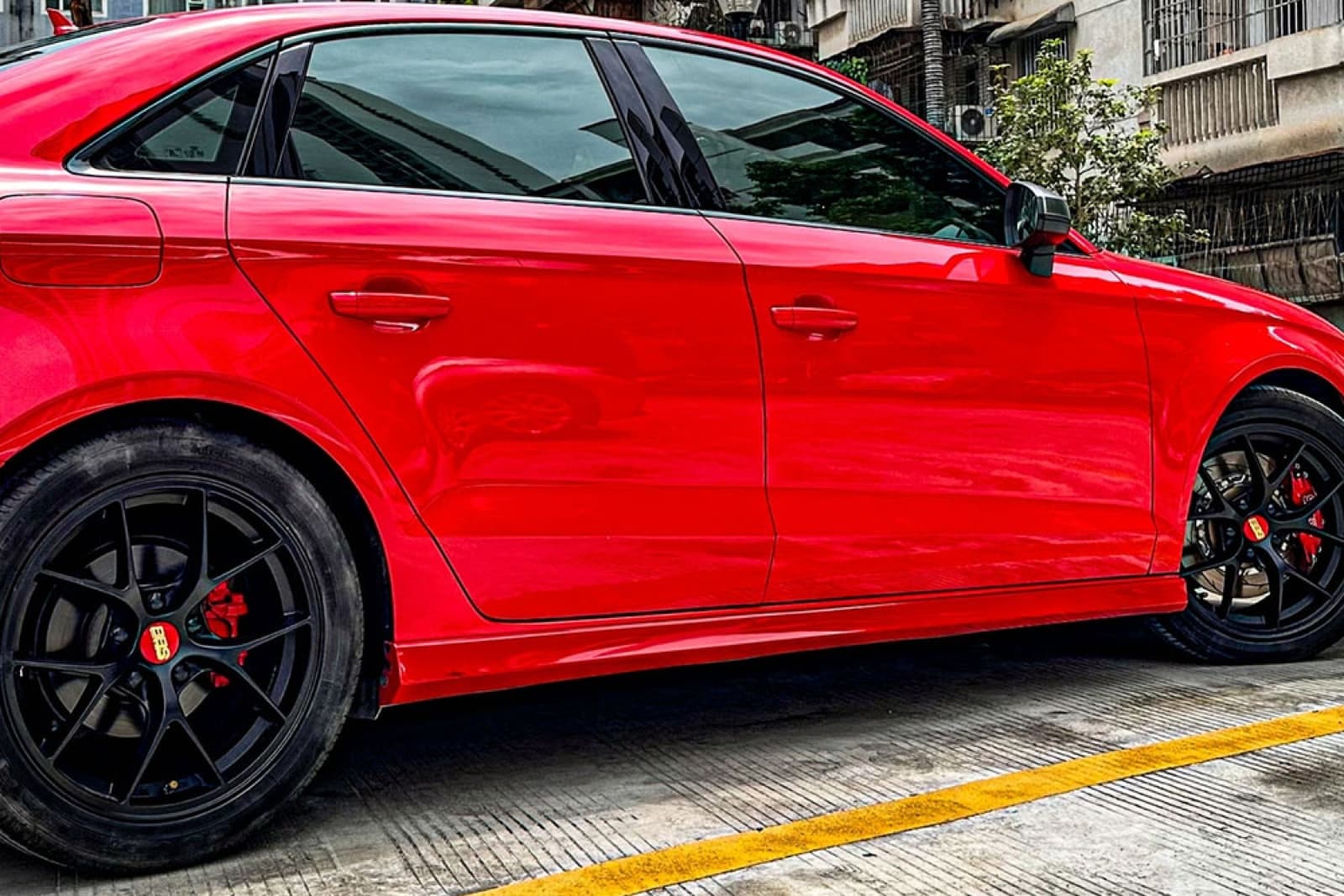 Audi A3 — установка SAVANINI — фото 8