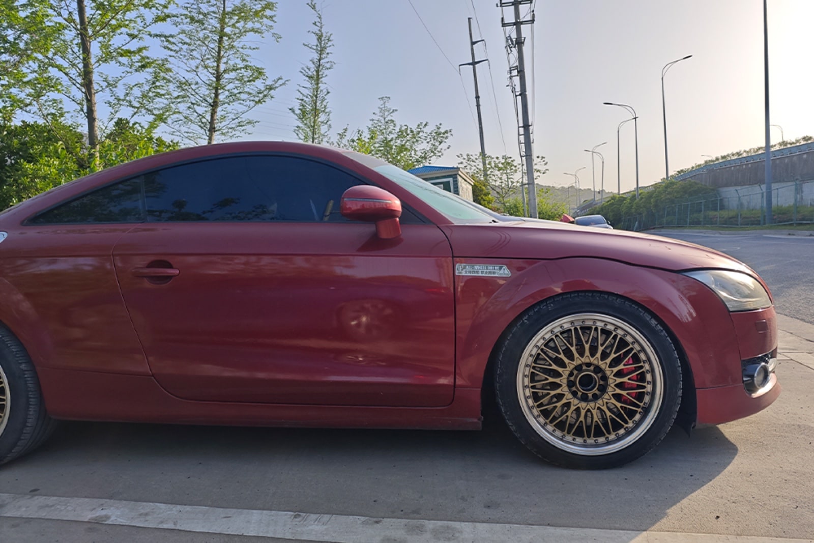 Audi TT — установка SAVANINI