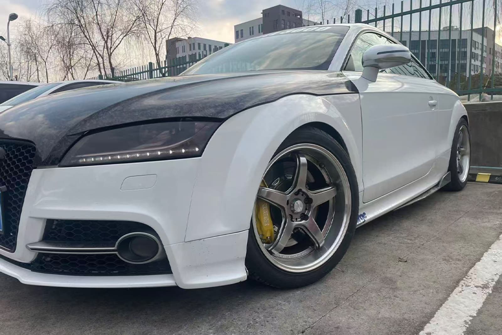 Audi TTS с тормозным комплектом SAVANINI