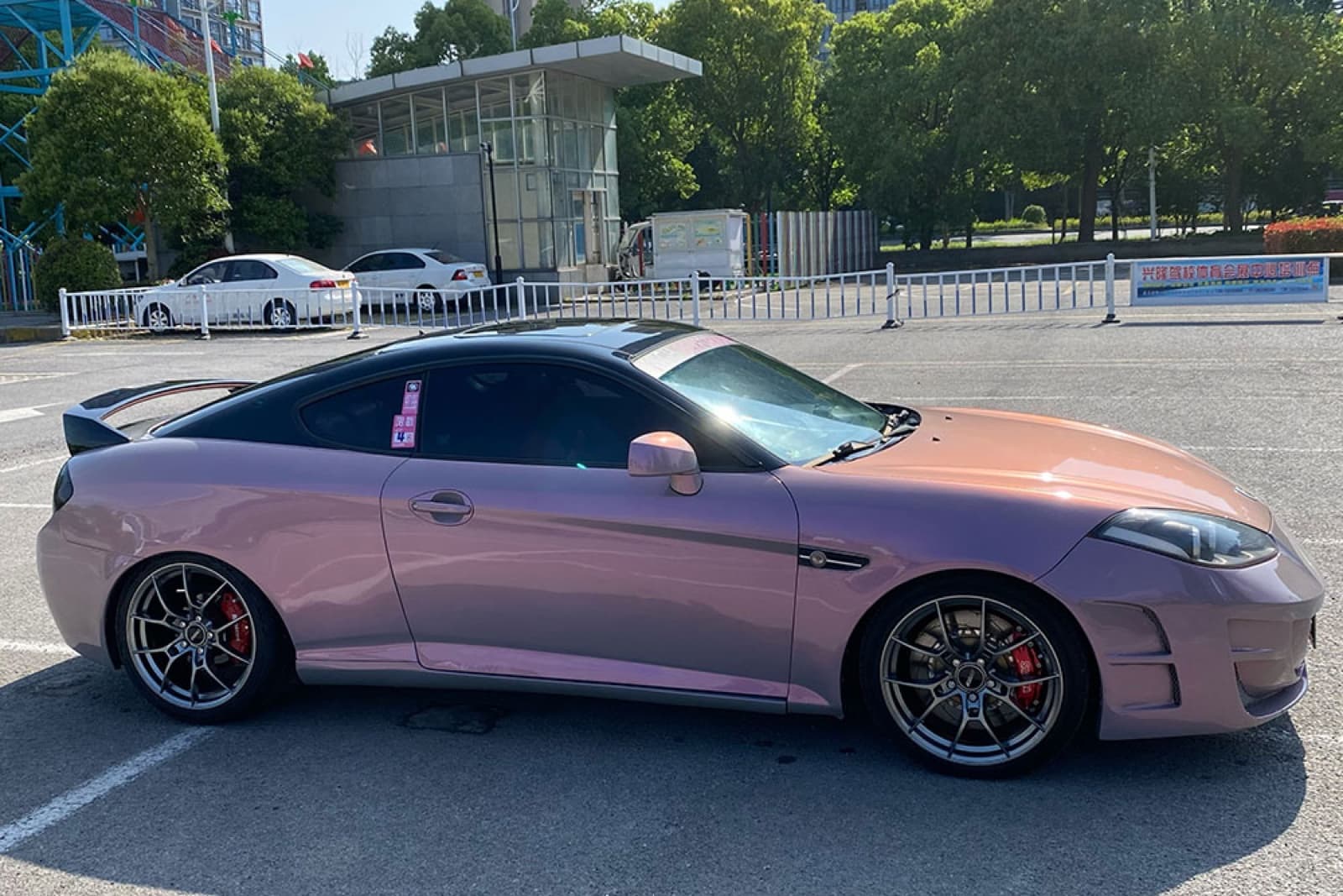 Hyundai Coupe с комплектом SAVANINI