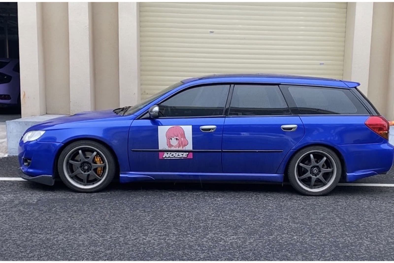 Subaru Legacy с тормозным комплектом SAVANINI