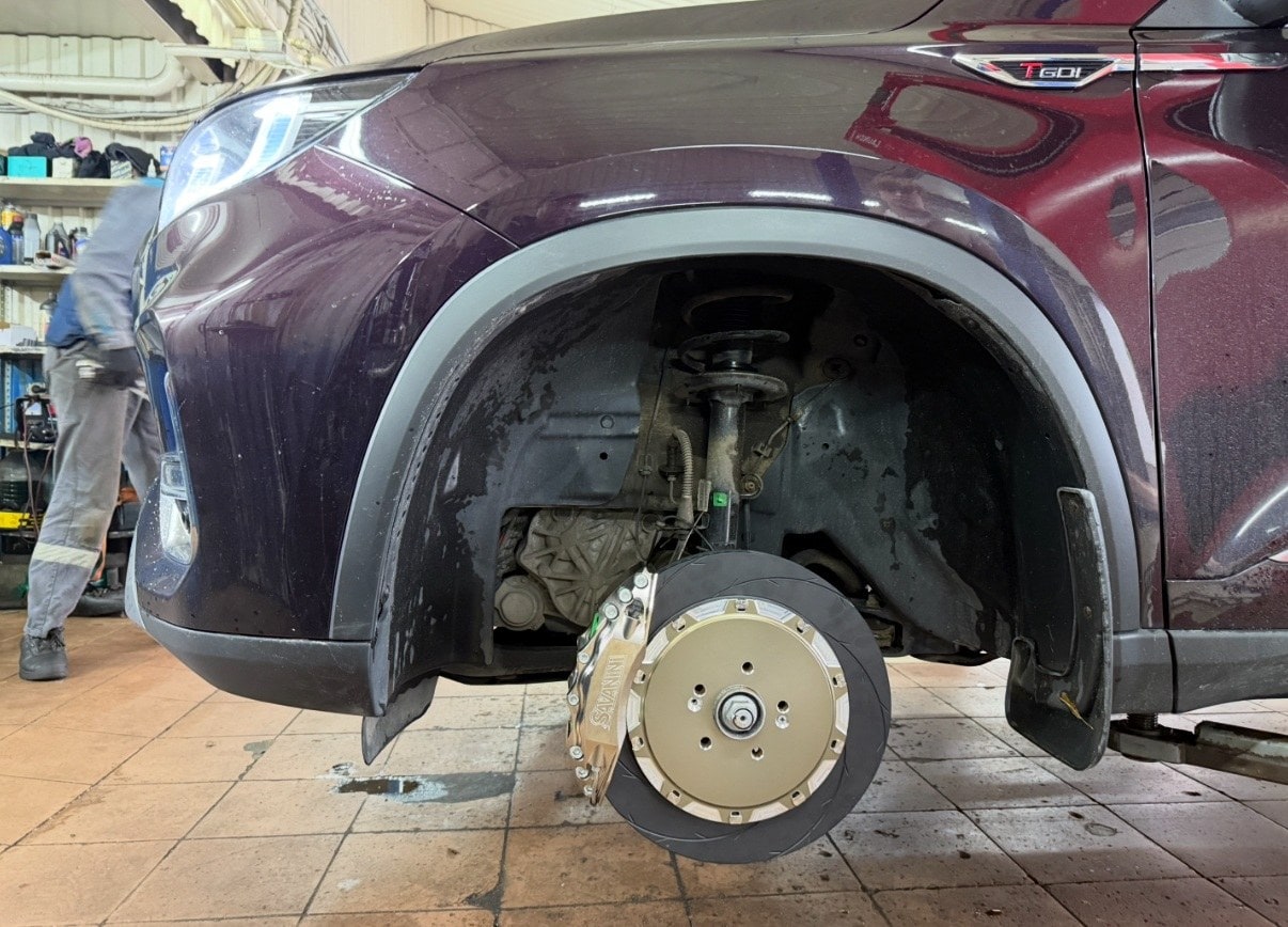Chery Tiggo 8 Pro — установка SAVANINI