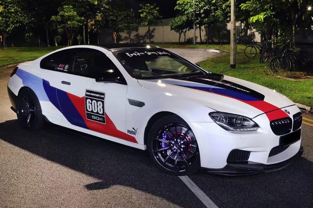 BMW 6 серии с тормозным комплектом SAVANINI