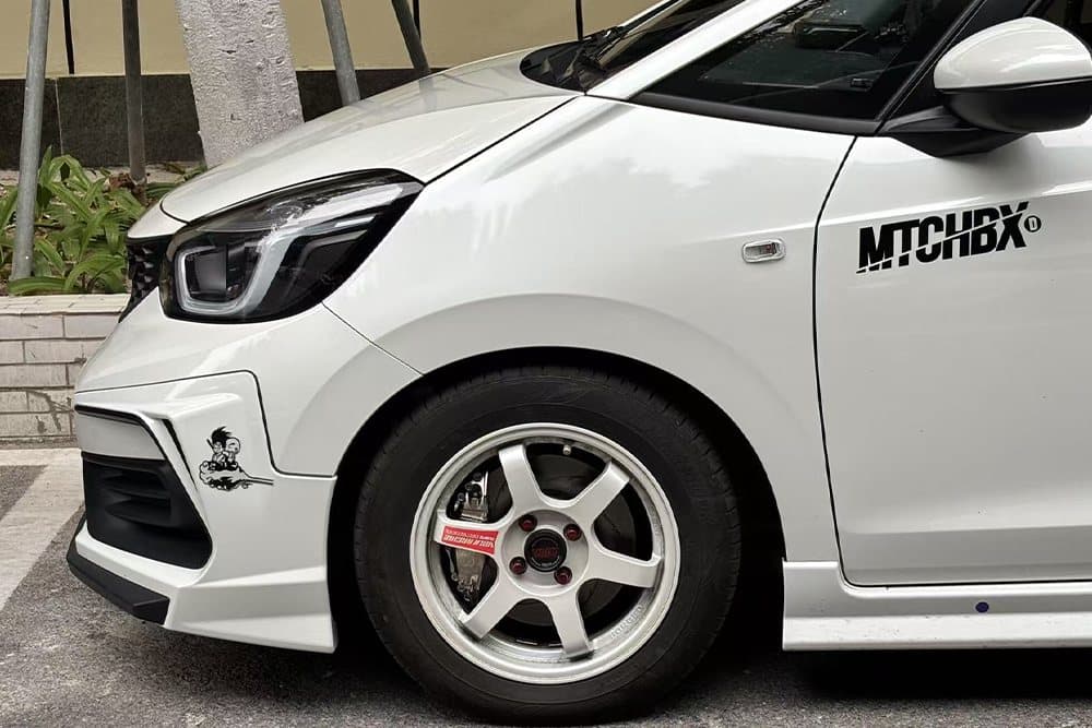 Honda Fit — установка SAVANINI — фото 3