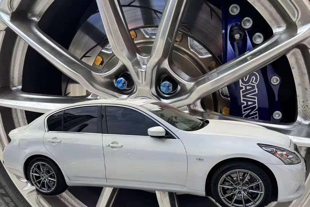 Infiniti G25 — установка SAVANINI — фото 7
