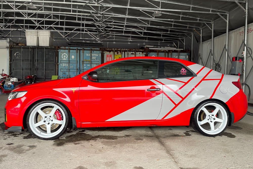 Kia Forte Koup — установка SAVANINI — фото 3