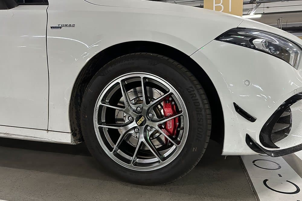 Mercedes-Benz A-класс — установка SAVANINI — фото 4