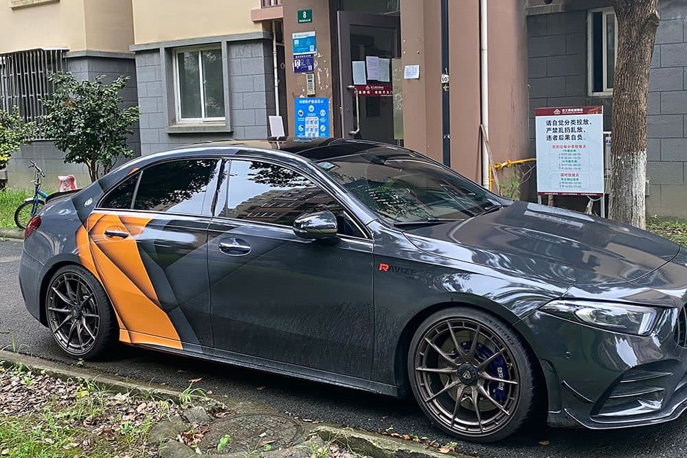 Mercedes-Benz A35 AMG — установка SAVANINI — фото 2