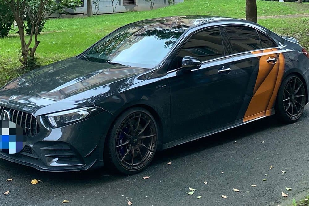 Mercedes-Benz A35 AMG — установка SAVANINI — фото 4