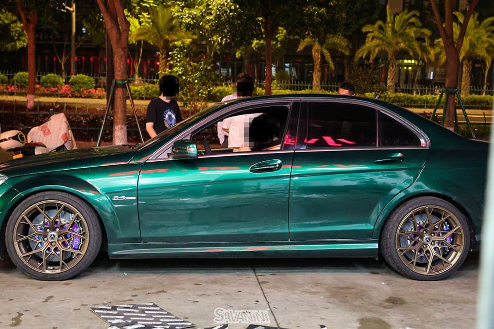Mercedes-Benz C63 AMG — установка SAVANINI — фото 5
