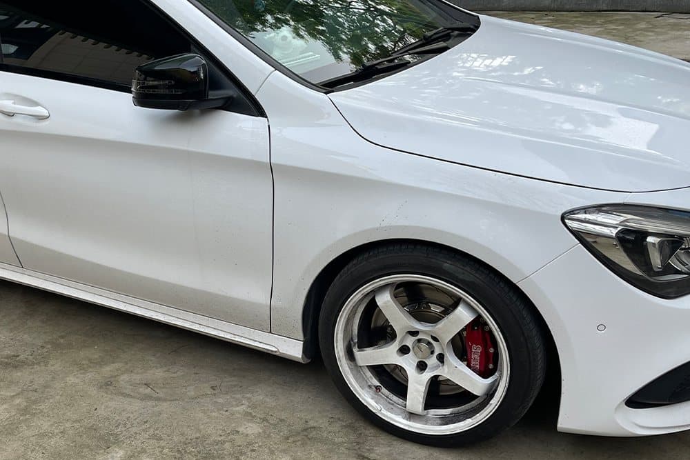 Mercedes-Benz CLA — установка SAVANINI — фото 3
