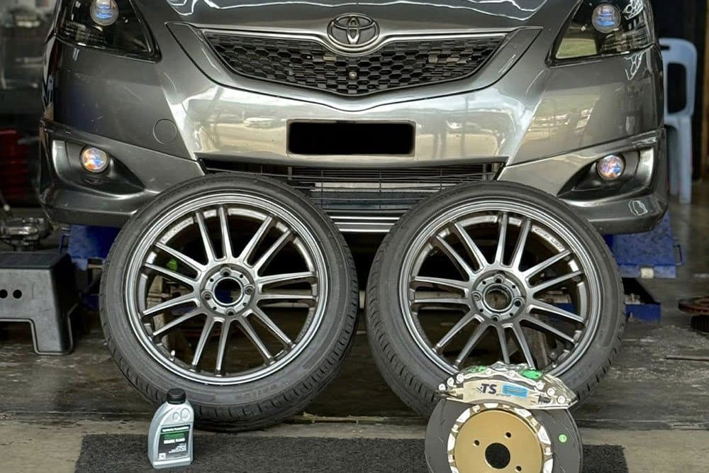 Toyota Vios — установка SAVANINI — фото 4